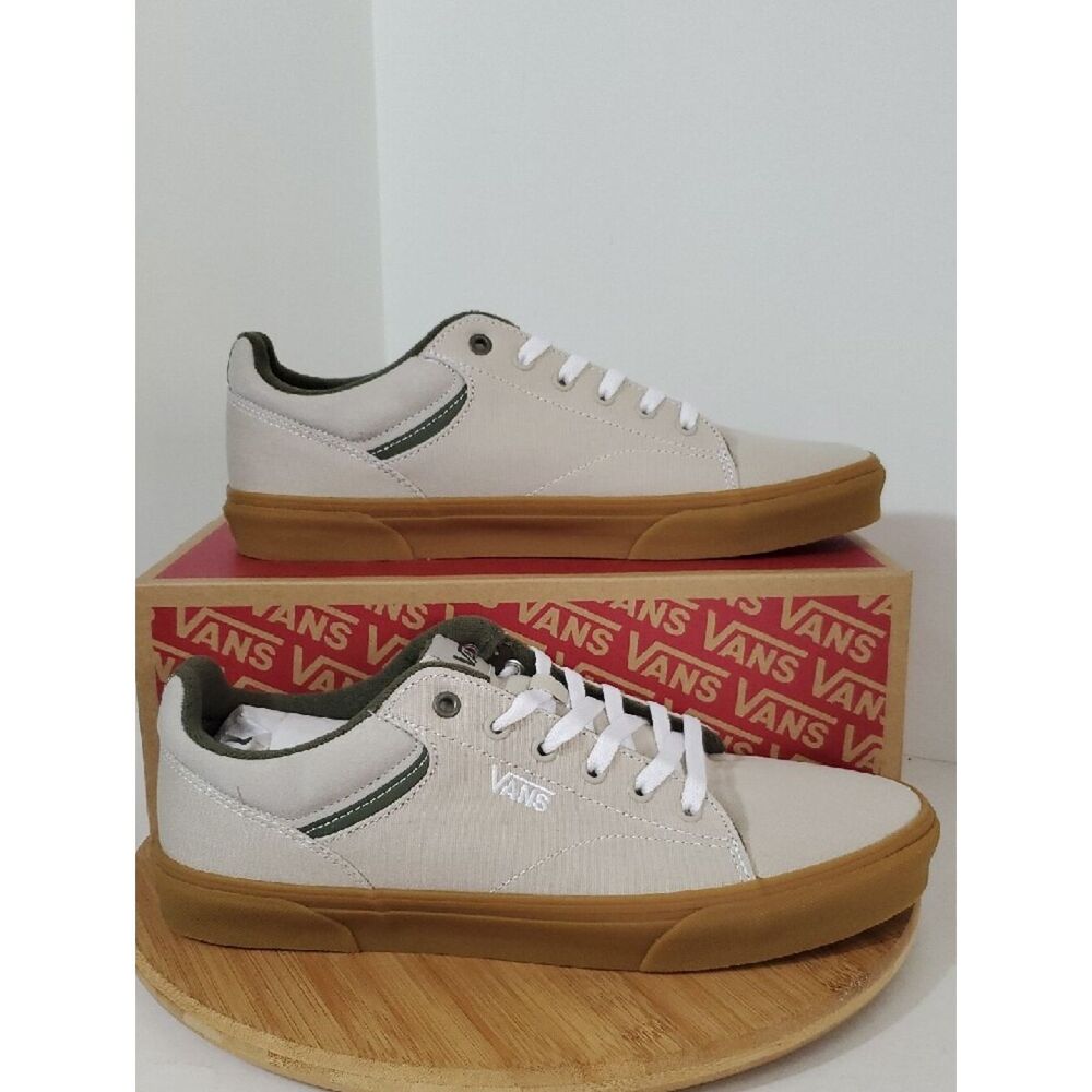 Vans Men's Seldan Casual Sneakers Gum Sole  Grape Leaf Size 11 NIB